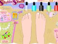 Stylin Stuff Pedicure Game Spiel