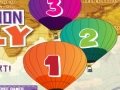 Luftballon-Rallye Spiel