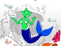 Mermaid Aquarium Färbung Spiel