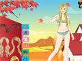 Herbstferien dress up Spiel