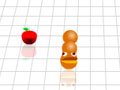 3D Worm Spiel