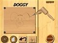 Holzschnitzerei doogy Spiel