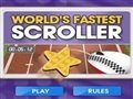 Cadbury: weltweit schnellste Scroller Spiel