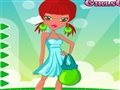 Süßes Sommerkleid bis Spiel