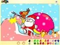 Santa Claus-Malerei Spiel
