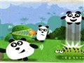 3 pandas Spiel