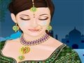 Indian Bridal Make-up sieht Spiel