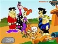 Das Flintstones Familie Dressup Spiel
