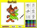 Garfield Färbung Seite Spiel