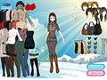 Sonne Schnee dressup Spiel