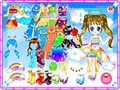 Florine Puppe dressup Spiel