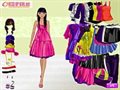 definierte Farbe dressup Spiel